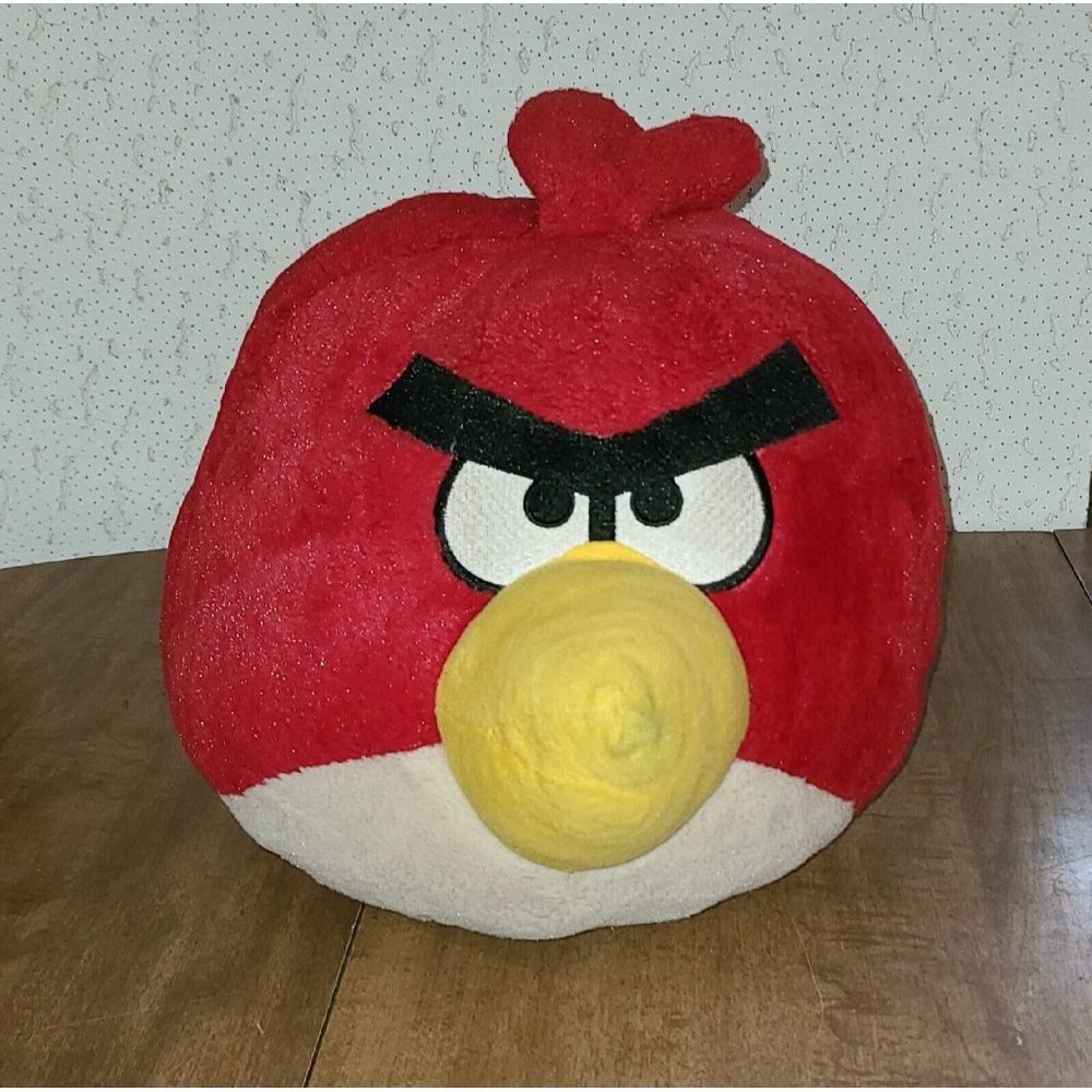 Angry Birds Large Red Plush 9 X 16"